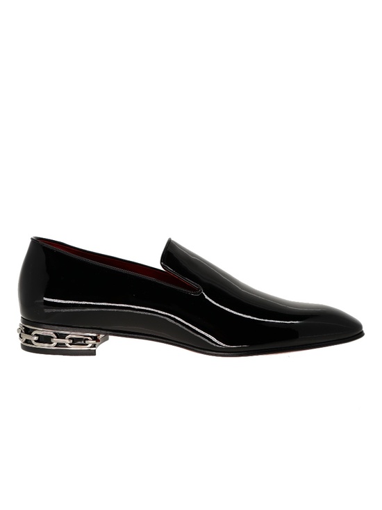 Christian Louboutin Dandy Atlas Dress Shoes Black Patent Leather Size 9 New main image 6